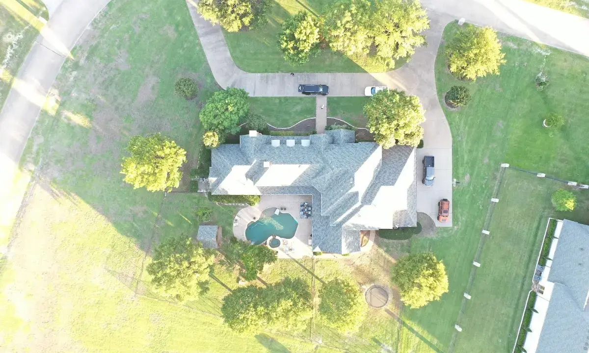 New shingle roof installation on a home in McFarland
